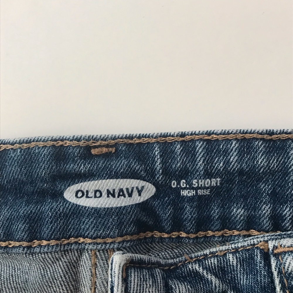 Old navy high rise og jean short